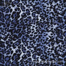 Woven Poplin Plain Dresses Tiger Printed Viscose Fabric